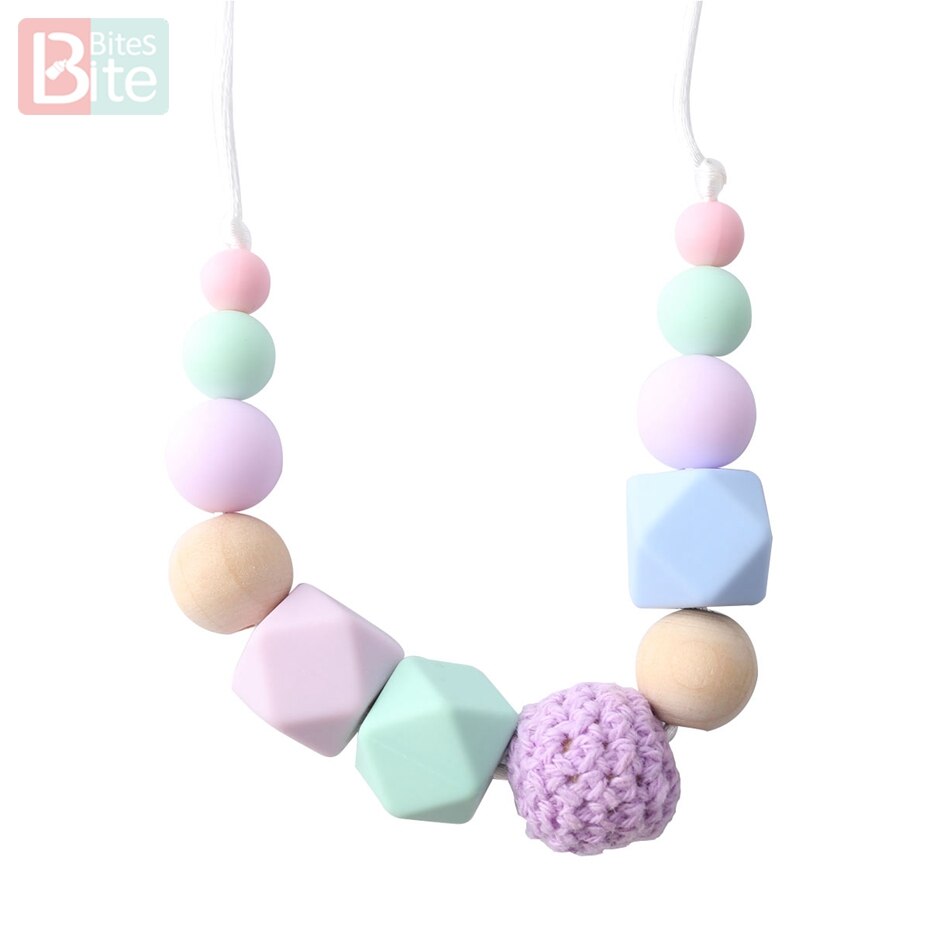 Silicone Teething Necklace for Baby